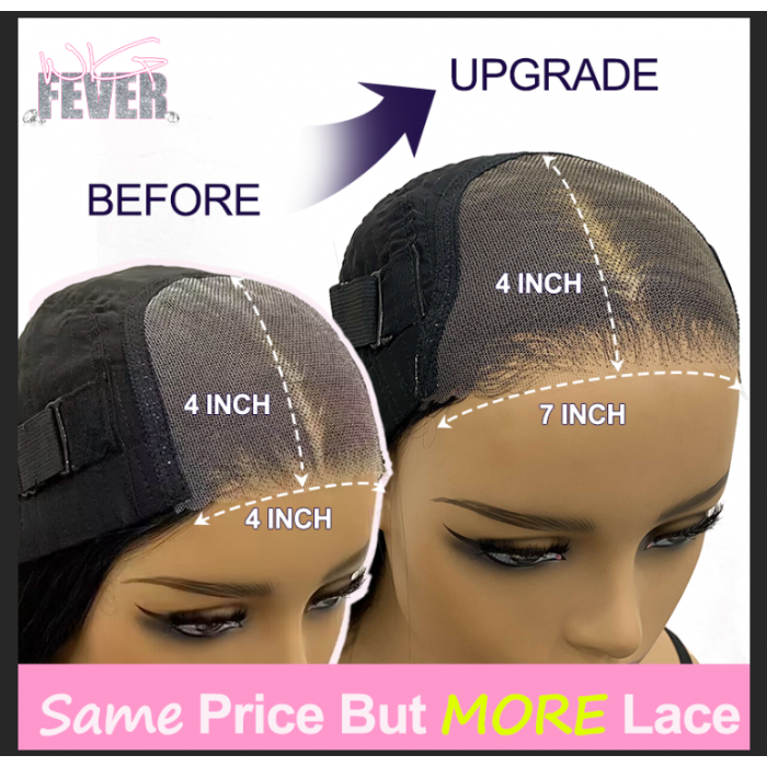 Wigfever Wear Go Wig Body Wave 180% Density Glueless Human Hair HD Lace ...