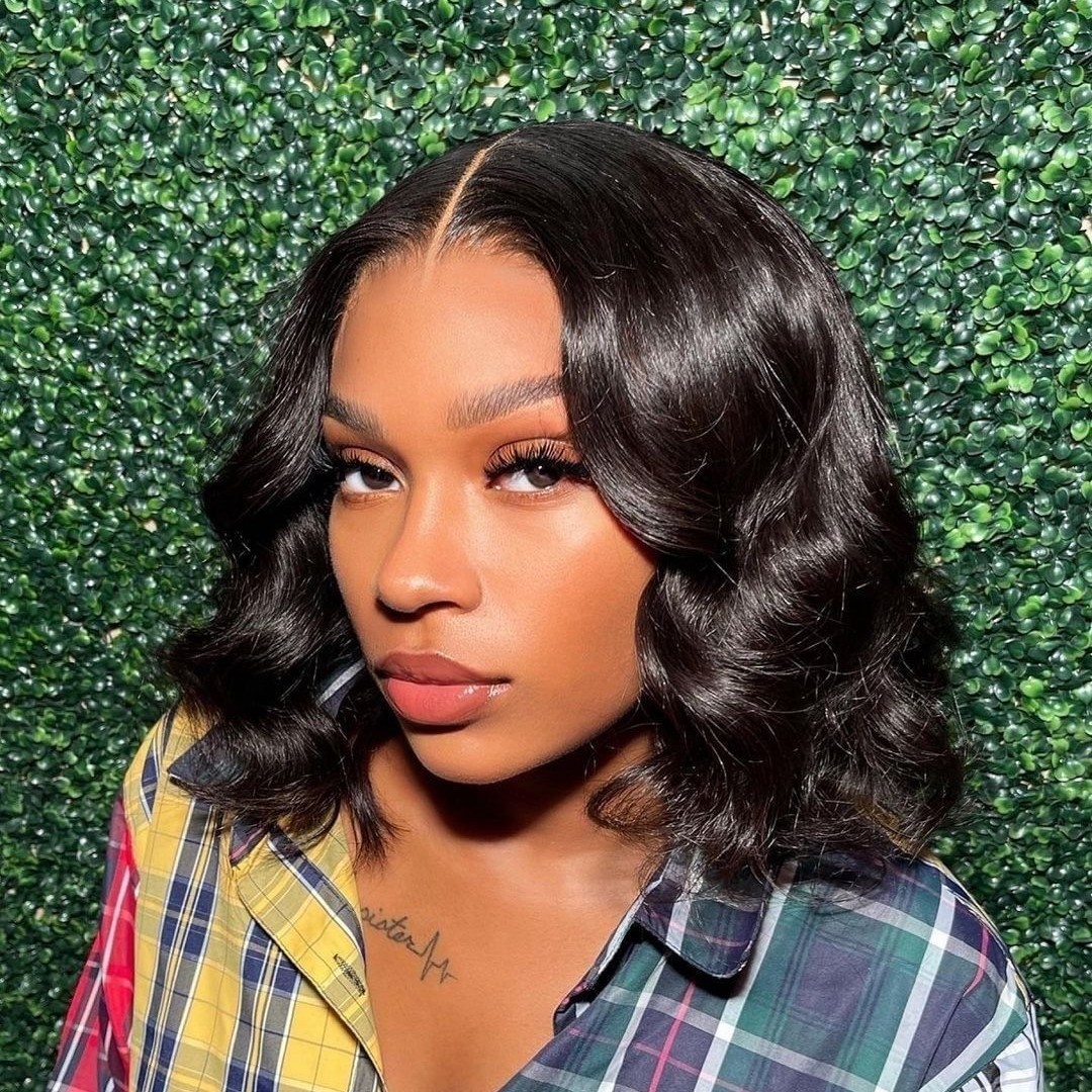 Body Wave Lace Front Bob Wig Virgin Human Hair Wigfever 